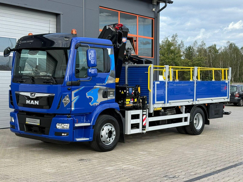 MAN TGM 15.250 skrzynia z żurawiem // E6 // HMF 1520 K1 HDS dzwig kr - Valníkový/ Plošinový nákladný automobil, Auto s hydraulickou rukou: obrázok 1 MAN TGM 15.250 skrzynia z żurawiem // E6 // HMF 1520 K1 HDS dzwig kr - Valníkový/ Plošinový nákladný automobil, Auto s hydraulickou rukou: obrázok 1