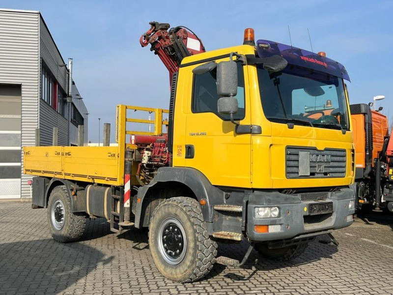 MAN TGM 18.280 4x4 Crane Tirre Euro 131 - Valníkový/ Plošinový nákladný automobil, Auto s hydraulickou rukou: obrázok 2 MAN TGM 18.280 4x4 Crane Tirre Euro 131 - Valníkový/ Plošinový nákladný automobil, Auto s hydraulickou rukou: obrázok 2