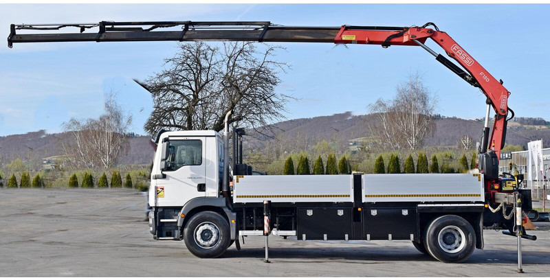 MAN TGM 18.340* PRITSCHE 5,50m* KRAN /FUNK - Valníkový/ Plošinový nákladný automobil, Auto s hydraulickou rukou: obrázok 5 MAN TGM 18.340* PRITSCHE 5,50m* KRAN /FUNK - Valníkový/ Plošinový nákladný automobil, Auto s hydraulickou rukou: obrázok 5