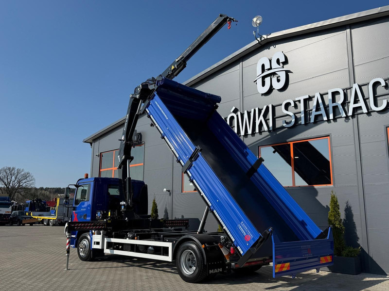 MAN TGM TGL 15.250 / E6 / wywrotka 3-S + HMF żuraw z pilotem / H - Sklápač, Auto s hydraulickou rukou: obrázok 3 MAN TGM TGL 15.250 / E6 / wywrotka 3-S + HMF żuraw z pilotem / H - Sklápač, Auto s hydraulickou rukou: obrázok 3