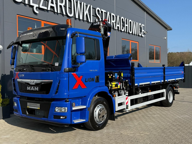 MAN TGM TGL 15.250 / E6 / wywrotka 3-S + HMF żuraw z pilotem / H - Sklápač, Auto s hydraulickou rukou: obrázok 4 MAN TGM TGL 15.250 / E6 / wywrotka 3-S + HMF żuraw z pilotem / H - Sklápač, Auto s hydraulickou rukou: obrázok 4