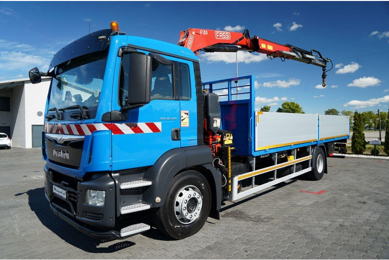 MAN TGS 18.320 / 4x2 / BURTOWY - 6,8 M + HDS FASSI F135 / wysów : 8 - Valníkový/ Plošinový nákladný automobil, Auto s hydraulickou rukou: obrázok 2 MAN TGS 18.320 / 4x2 / BURTOWY - 6,8 M + HDS FASSI F135 / wysów : 8 - Valníkový/ Plošinový nákladný automobil, Auto s hydraulickou rukou: obrázok 2