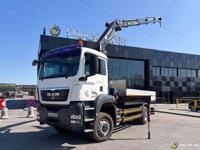 MAN TGS 18.360 4x4 HMF 1720 K4 Crane KRAN - Valníkový/ Plošinový nákladný automobil, Auto s hydraulickou rukou: obrázok 3 MAN TGS 18.360 4x4 HMF 1720 K4 Crane KRAN - Valníkový/ Plošinový nákladný automobil, Auto s hydraulickou rukou: obrázok 3