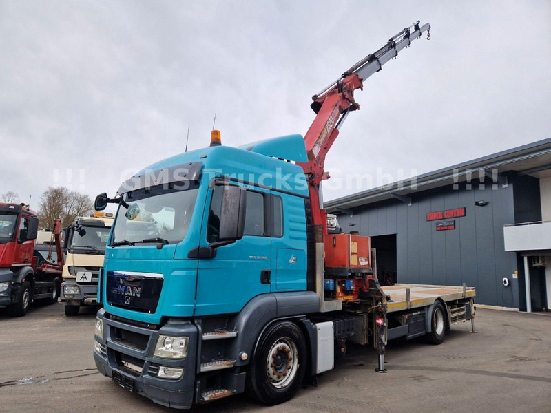 MAN TGS 18.360 Platform Crane HMF 2820 - Valníkový/ Plošinový nákladný automobil, Auto s hydraulickou rukou: obrázok 1 MAN TGS 18.360 Platform Crane HMF 2820 - Valníkový/ Plošinový nákladný automobil, Auto s hydraulickou rukou: obrázok 1