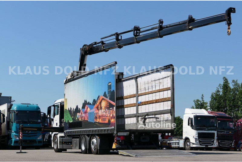 MAN TGS 22.440 - Curtain side+crane 6x2 - Plachtové nákladné vozidlo: obrázok 4 MAN TGS 22.440 - Curtain side+crane 6x2 - Plachtové nákladné vozidlo: obrázok 4