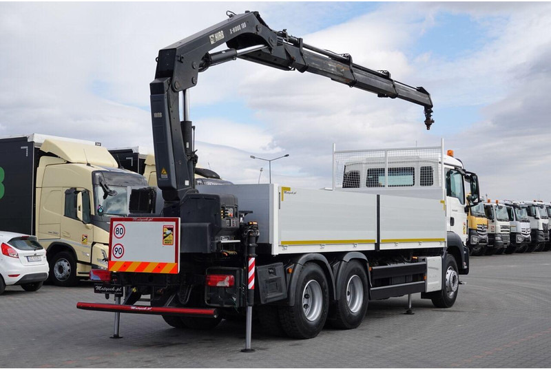 MAN TGS 26.320 / 6X4 / SKRZYNIOWY 6.5 M + HDS HIAB 188 BS-3 / MAX UD - Valníkový/ Plošinový nákladný automobil, Auto s hydraulickou rukou: obrázok 3 MAN TGS 26.320 / 6X4 / SKRZYNIOWY 6.5 M + HDS HIAB 188 BS-3 / MAX UD - Valníkový/ Plošinový nákladný automobil, Auto s hydraulickou rukou: obrázok 3