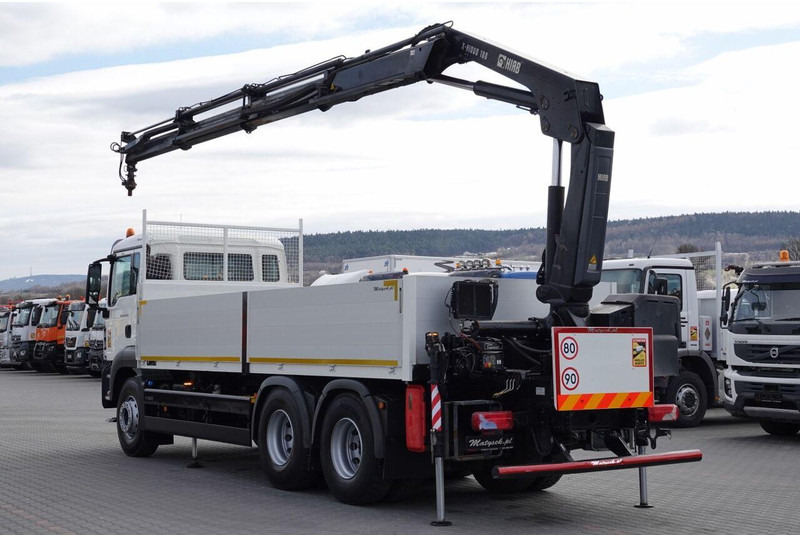 MAN TGS 26.320 / 6X4 / SKRZYNIOWY 6.5 M + HDS HIAB 188 BS-3 / MAX UD - Valníkový/ Plošinový nákladný automobil, Auto s hydraulickou rukou: obrázok 2 MAN TGS 26.320 / 6X4 / SKRZYNIOWY 6.5 M + HDS HIAB 188 BS-3 / MAX UD - Valníkový/ Plošinový nákladný automobil, Auto s hydraulickou rukou: obrázok 2