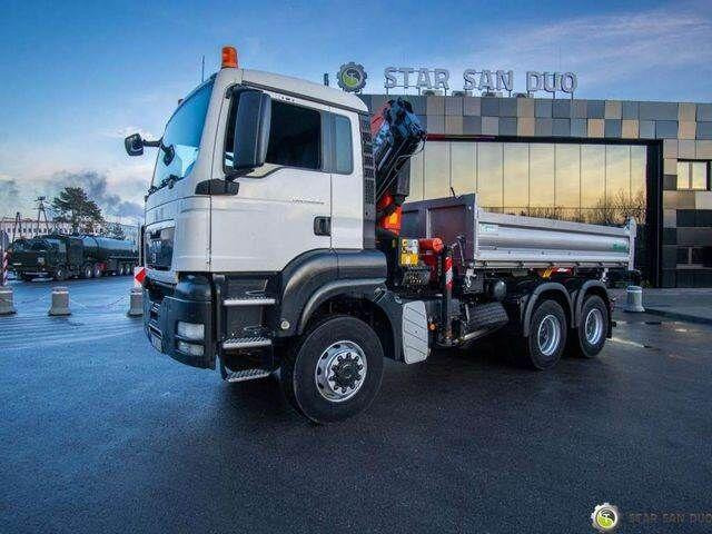 MAN TGS 26.360 6x6 PALFINGER PK 18001 EH Crane Kipe - Sklápač, Auto s hydraulickou rukou: obrázok 2 MAN TGS 26.360 6x6 PALFINGER PK 18001 EH Crane Kipe - Sklápač, Auto s hydraulickou rukou: obrázok 2