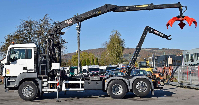 MAN TGS 26.360 - Hákový nosič kontajnerov, Auto s hydraulickou rukou: obrázok 5 MAN TGS 26.360 - Hákový nosič kontajnerov, Auto s hydraulickou rukou: obrázok 5