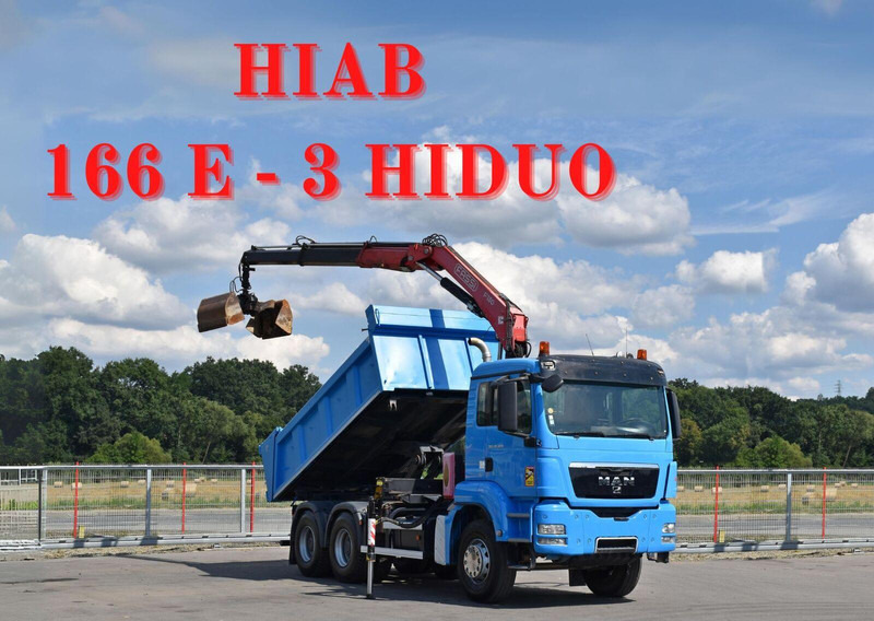 MAN TGS 26 400 - Sklápač, Auto s hydraulickou rukou: obrázok 1 MAN TGS 26 400 - Sklápač, Auto s hydraulickou rukou: obrázok 1