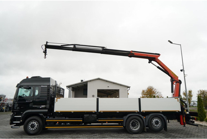 MAN TGS 26.440 / 6X2 / SKRZYNIOWY 7,5 M / OŚ PODNOSZONA + HDS PALFI - Valníkový/ Plošinový nákladný automobil, Auto s hydraulickou rukou: obrázok 5 MAN TGS 26.440 / 6X2 / SKRZYNIOWY 7,5 M / OŚ PODNOSZONA + HDS PALFI - Valníkový/ Plošinový nákladný automobil, Auto s hydraulickou rukou: obrázok 5