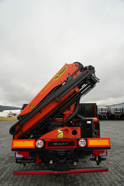 Valníkový/ Plošinový nákladný automobil, Auto s hydraulickou rukou MAN TGS 26.440 / 6X2 / SKRZYNIOWY 7,5 M / OŚ PODNOSZONA  + HDS PALFI: obrázok 19