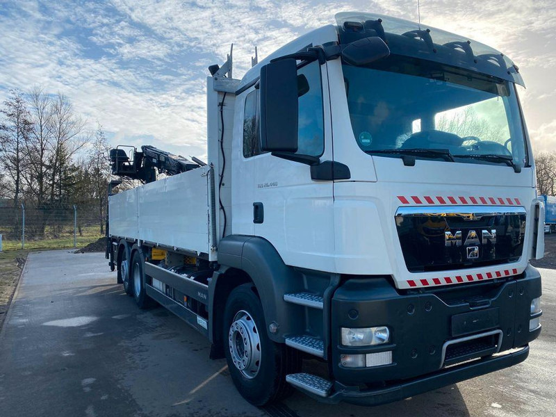 MAN TGS 26.440 6x2 HIAB 166 Ladekran Pritsche - Valníkový/ Plošinový nákladný automobil, Auto s hydraulickou rukou: obrázok 2 MAN TGS 26.440 6x2 HIAB 166 Ladekran Pritsche - Valníkový/ Plošinový nákladný automobil, Auto s hydraulickou rukou: obrázok 2