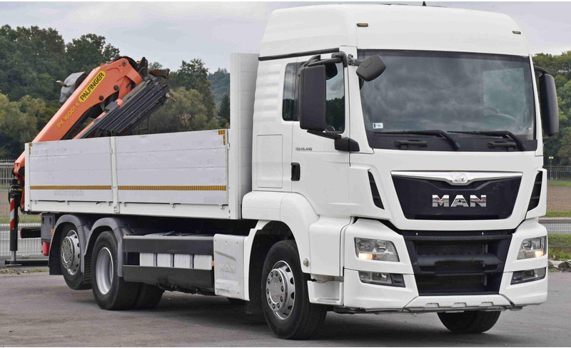 MAN TGS 26.440 * PRITSCHE 6,90 m + PK 16001 - K - Valníkový/ Plošinový nákladný automobil, Auto s hydraulickou rukou: obrázok 3 MAN TGS 26.440 * PRITSCHE 6,90 m + PK 16001 - K - Valníkový/ Plošinový nákladný automobil, Auto s hydraulickou rukou: obrázok 3