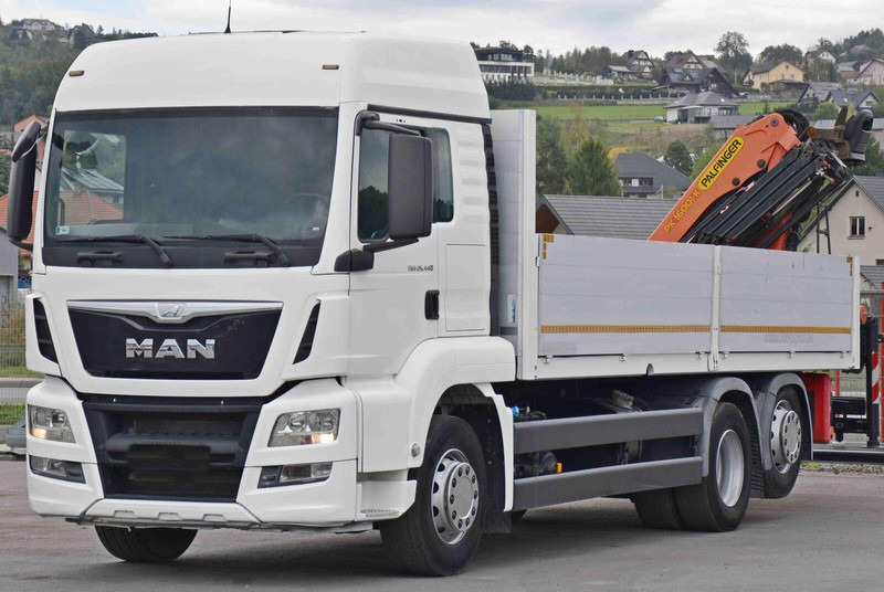 MAN TGS 26.440 * PRITSCHE 6,90 m + PK 16001 - K - Valníkový/ Plošinový nákladný automobil, Auto s hydraulickou rukou: obrázok 4 MAN TGS 26.440 * PRITSCHE 6,90 m + PK 16001 - K - Valníkový/ Plošinový nákladný automobil, Auto s hydraulickou rukou: obrázok 4