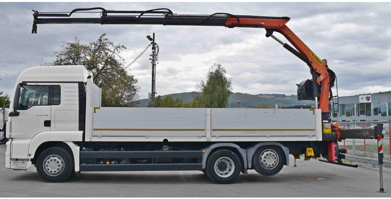 MAN TGS 26.440 * PRITSCHE 6,90 m + PK 16001 - K - Valníkový/ Plošinový nákladný automobil, Auto s hydraulickou rukou: obrázok 5 MAN TGS 26.440 * PRITSCHE 6,90 m + PK 16001 - K - Valníkový/ Plošinový nákladný automobil, Auto s hydraulickou rukou: obrázok 5