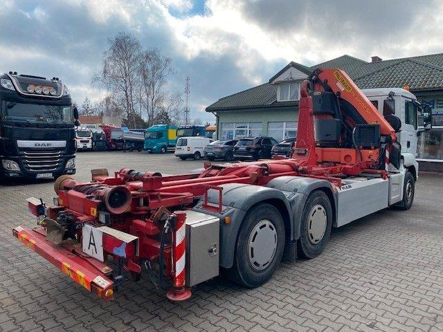 MAN TGS 26.480 - Hákový nosič kontajnerov, Auto s hydraulickou rukou: obrázok 4 MAN TGS 26.480 - Hákový nosič kontajnerov, Auto s hydraulickou rukou: obrázok 4