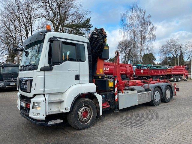 MAN TGS 26.480 - Hákový nosič kontajnerov, Auto s hydraulickou rukou: obrázok 2 MAN TGS 26.480 - Hákový nosič kontajnerov, Auto s hydraulickou rukou: obrázok 2