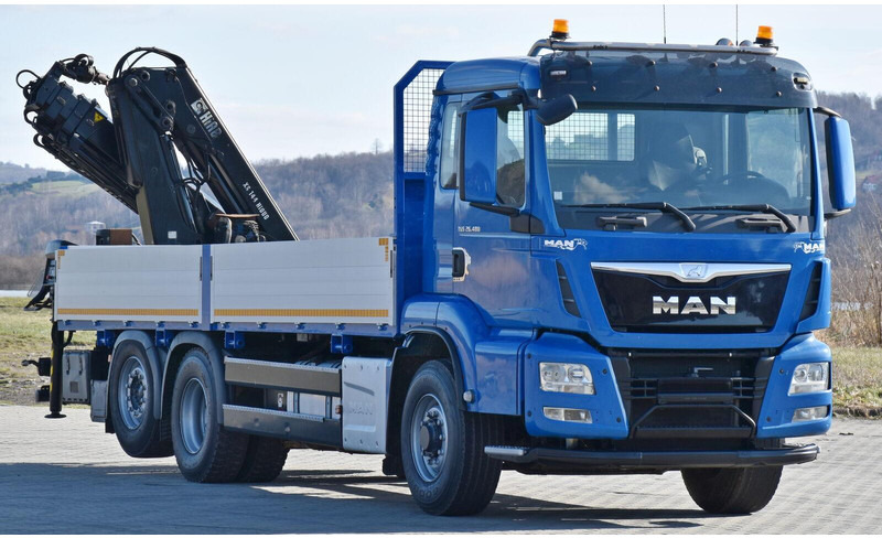 MAN TGS 26.480 - Valníkový/ Plošinový nákladný automobil, Auto s hydraulickou rukou: obrázok 3 MAN TGS 26.480 - Valníkový/ Plošinový nákladný automobil, Auto s hydraulickou rukou: obrázok 3