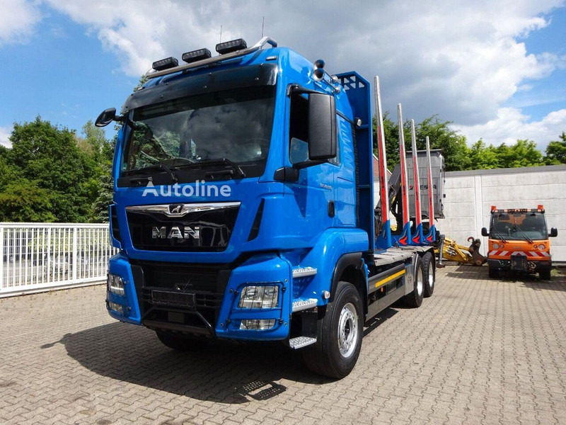 MAN TGS 26.510 - Timber truck+crane - Nákladné vozidlo na prepravu dreva, Auto s hydraulickou rukou: obrázok 1 MAN TGS 26.510 - Timber truck+crane - Nákladné vozidlo na prepravu dreva, Auto s hydraulickou rukou: obrázok 1