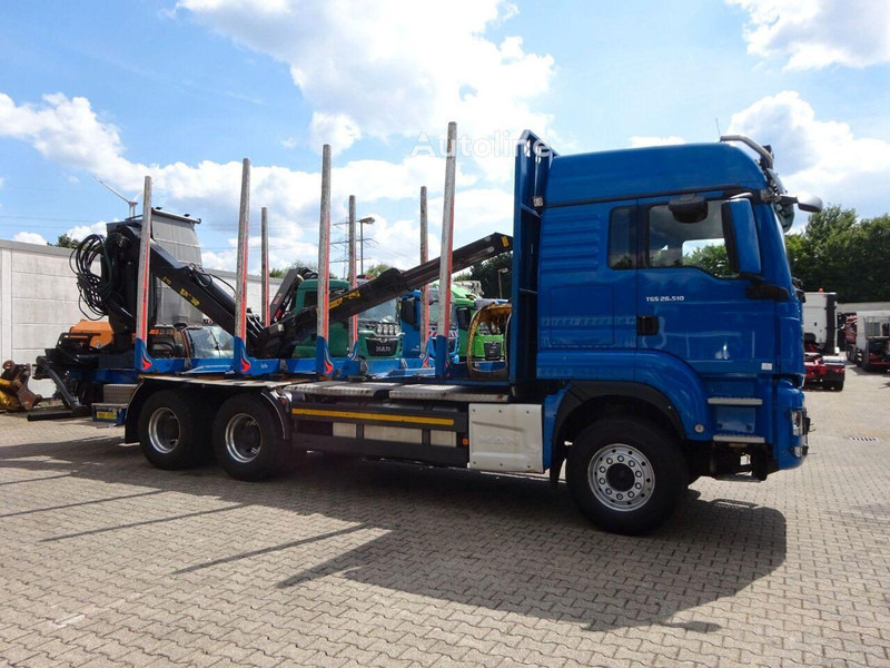 MAN TGS 26.510 - Timber truck+crane - Nákladné vozidlo na prepravu dreva, Auto s hydraulickou rukou: obrázok 5 MAN TGS 26.510 - Timber truck+crane - Nákladné vozidlo na prepravu dreva, Auto s hydraulickou rukou: obrázok 5