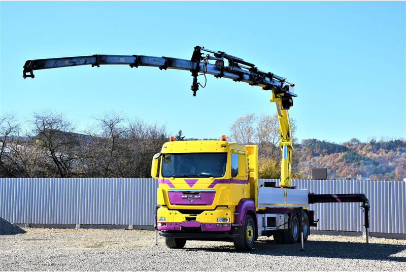 MAN TGS 28.440 Pritsche 5,60* HMF 3000 K5 + FUNK ! - Valníkový/ Plošinový nákladný automobil, Auto s hydraulickou rukou: obrázok 2 MAN TGS 28.440 Pritsche 5,60* HMF 3000 K5 + FUNK ! - Valníkový/ Plošinový nákladný automobil, Auto s hydraulickou rukou: obrázok 2