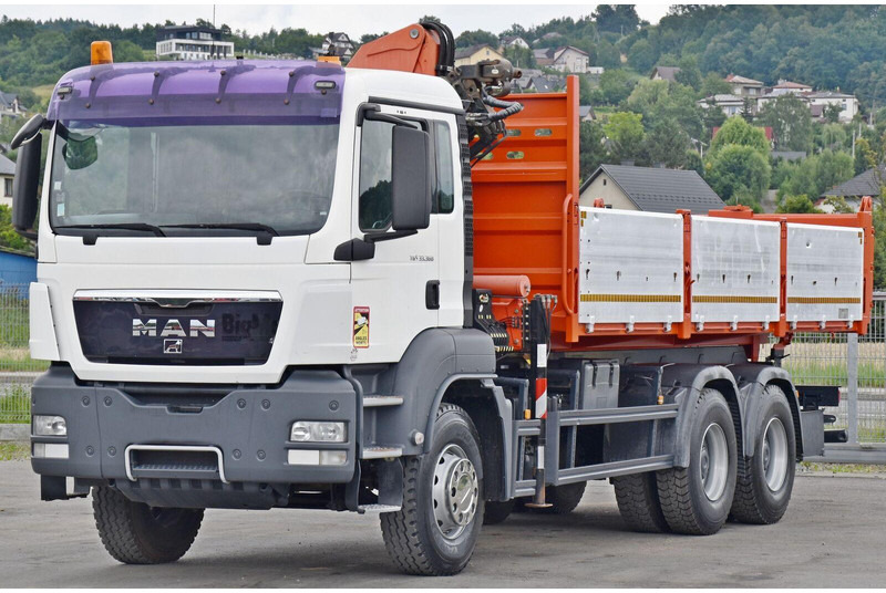 MAN TGS 33.360*KIPPER 6,40m *PK 15500 * 6x4 - Sklápač, Auto s hydraulickou rukou: obrázok 4 MAN TGS 33.360*KIPPER 6,40m *PK 15500 * 6x4 - Sklápač, Auto s hydraulickou rukou: obrázok 4