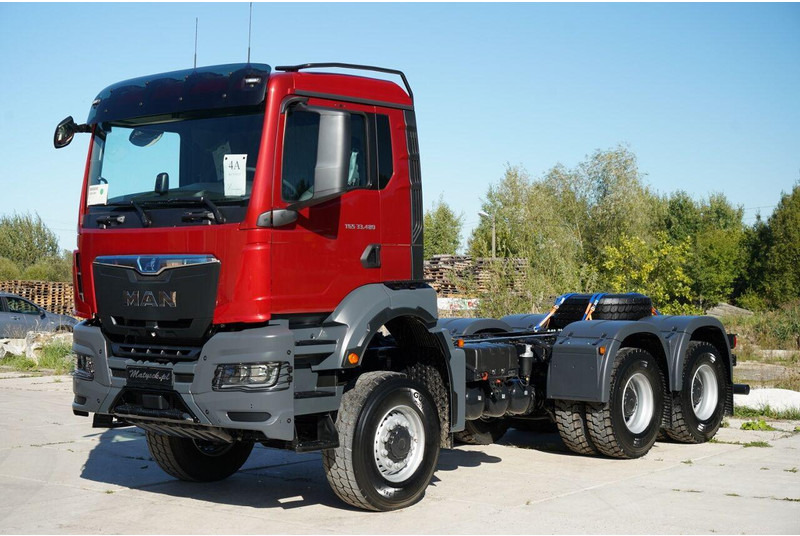 MAN TGS 33.480 / 6x6 / DO ZABUDOWY / FABRYCZNIE NOWY 2025 - Podvozek s kabinou: obrázok 2 MAN TGS 33.480 / 6x6 / DO ZABUDOWY / FABRYCZNIE NOWY 2025 - Podvozek s kabinou: obrázok 2