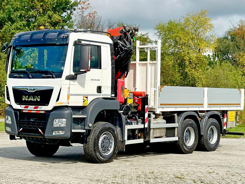 MAN TGS 33.480*KIPPER 5,05m * PK 33002-EH C+FUNK/6x6* 6x6 - Valníkový/ Plošinový nákladný automobil, Auto s hydraulickou rukou: obrázok 3 MAN TGS 33.480*KIPPER 5,05m * PK 33002-EH C+FUNK/6x6* 6x6 - Valníkový/ Plošinový nákladný automobil, Auto s hydraulickou rukou: obrázok 3