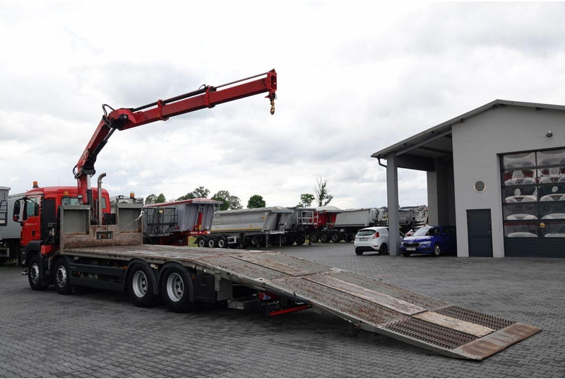 MAN TGS 35.360 / 8x2-4 / LAWETA + HDS HIAB 166 E-2 / OŚ PODNOSZONA / - Odťahovy voz: obrázok 5 MAN TGS 35.360 / 8x2-4 / LAWETA + HDS HIAB 166 E-2 / OŚ PODNOSZONA / - Odťahovy voz: obrázok 5