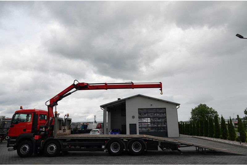 MAN TGS 35.360 / 8x2-4 / LAWETA + HDS HIAB 166 E-2 / OŚ PODNOSZONA / - Odťahovy voz: obrázok 3 MAN TGS 35.360 / 8x2-4 / LAWETA + HDS HIAB 166 E-2 / OŚ PODNOSZONA / - Odťahovy voz: obrázok 3