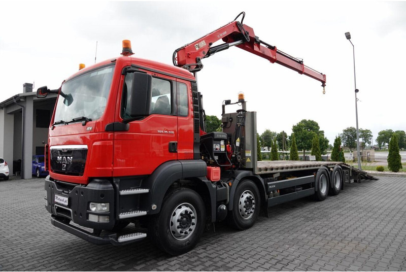 MAN TGS 35.360 / 8x2-4 / LAWETA + HDS HIAB 166 E-2 / OŚ PODNOSZONA / - Odťahovy voz: obrázok 2 MAN TGS 35.360 / 8x2-4 / LAWETA + HDS HIAB 166 E-2 / OŚ PODNOSZONA / - Odťahovy voz: obrázok 2