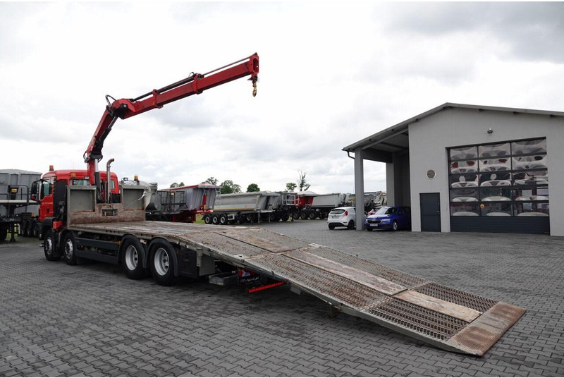 MAN TGS 35.360 / 8x2-4 / LAWETA + HDS HIAB 166 E-2 / OŚ PODNOSZONA / - Odťahovy voz: obrázok 4 MAN TGS 35.360 / 8x2-4 / LAWETA + HDS HIAB 166 E-2 / OŚ PODNOSZONA / - Odťahovy voz: obrázok 4
