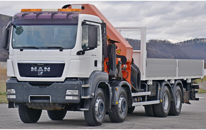 MAN TGS 35.400 - Sklápač, Auto s hydraulickou rukou: obrázok 4 MAN TGS 35.400 - Sklápač, Auto s hydraulickou rukou: obrázok 4