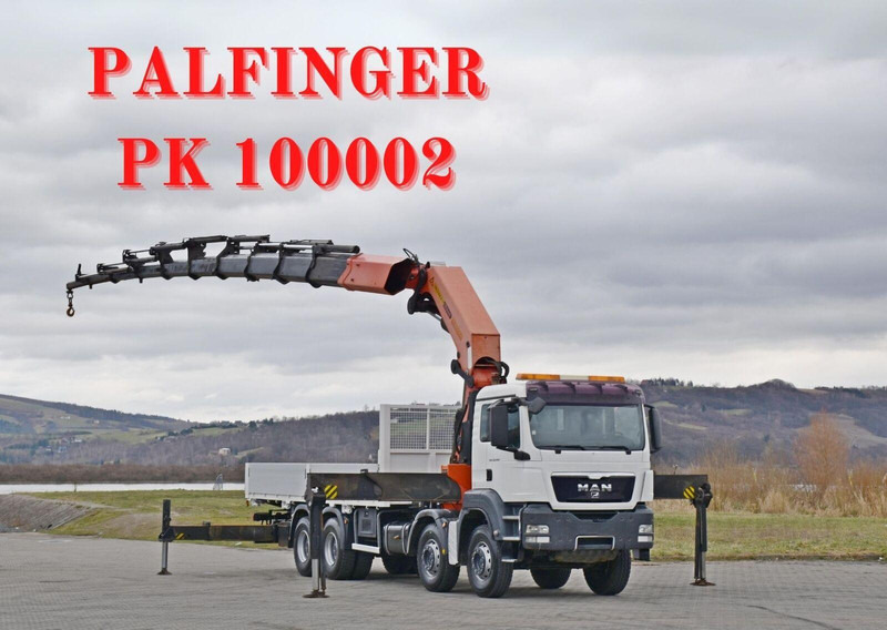 MAN TGS 35.400 - Sklápač, Auto s hydraulickou rukou: obrázok 1 MAN TGS 35.400 - Sklápač, Auto s hydraulickou rukou: obrázok 1