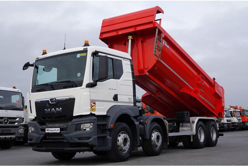 MAN TGS 35.430 / 8X4 / WYWROTKA TYLNOZSYPOWA / HYDROKLAPA / OPONY 10 - Sklápač: obrázok 1 MAN TGS 35.430 / 8X4 / WYWROTKA TYLNOZSYPOWA / HYDROKLAPA / OPONY 10 - Sklápač: obrázok 1