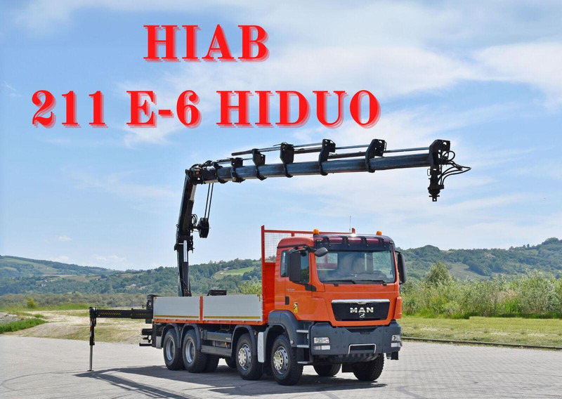 MAN TGS 35.440 - Valníkový/ Plošinový nákladný automobil, Auto s hydraulickou rukou: obrázok 1 MAN TGS 35.440 - Valníkový/ Plošinový nákladný automobil, Auto s hydraulickou rukou: obrázok 1