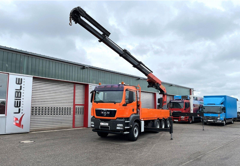 MAN TGS 35.480 8x4 Crane Palfinger PK 50002EH - Valníkový/ Plošinový nákladný automobil, Auto s hydraulickou rukou: obrázok 5 MAN TGS 35.480 8x4 Crane Palfinger PK 50002EH - Valníkový/ Plošinový nákladný automobil, Auto s hydraulickou rukou: obrázok 5