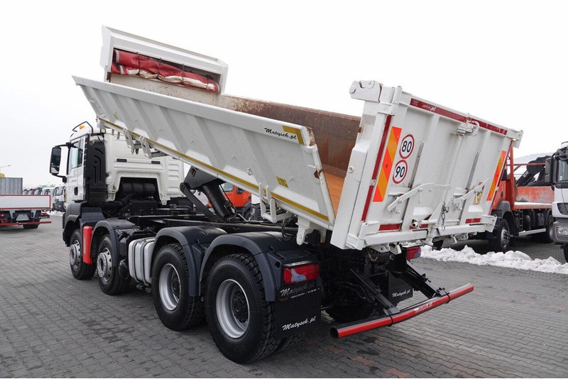 MAN TGS 35.480 / 8x4 / WYWROTKA / BORDMATIC / HYDROBURTA / OPONY 100 - Sklápač: obrázok 2 MAN TGS 35.480 / 8x4 / WYWROTKA / BORDMATIC / HYDROBURTA / OPONY 100 - Sklápač: obrázok 2