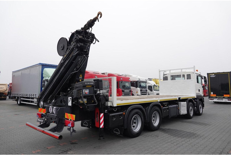 Valníkový/ Plošinový nákladný automobil, Auto s hydraulickou rukou MAN TGS 35.480: obrázok 13