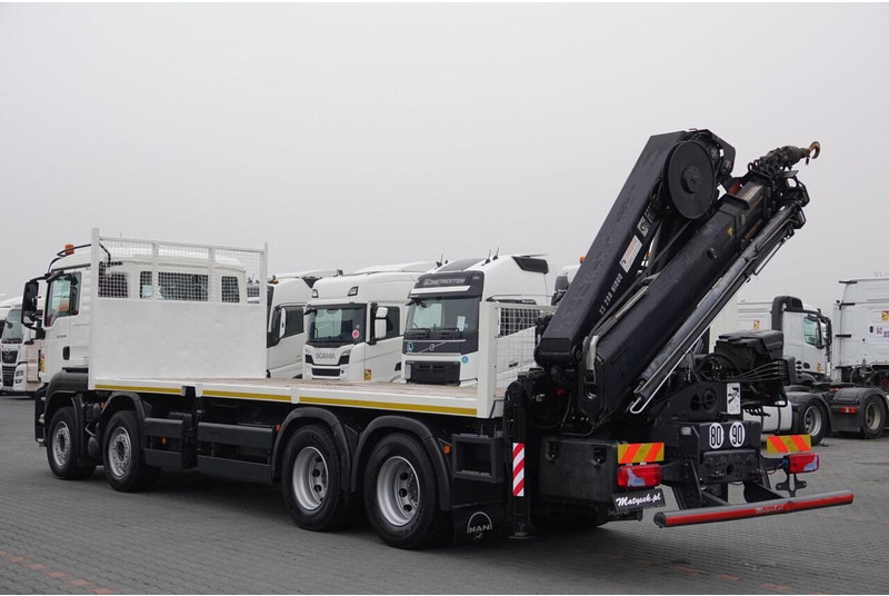 Valníkový/ Plošinový nákladný automobil, Auto s hydraulickou rukou MAN TGS 35.480: obrázok 12