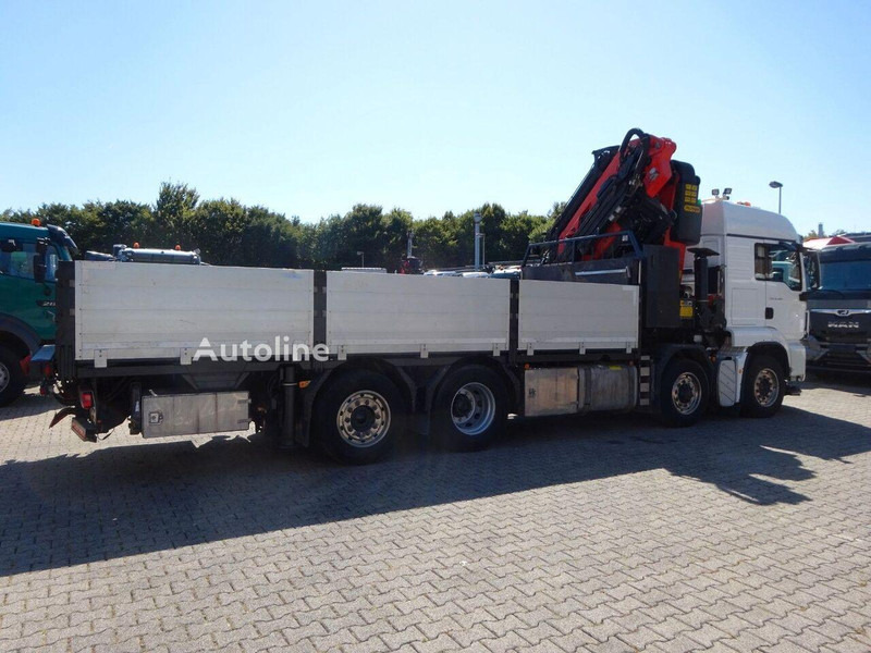 MAN TGS 35.480 - Flatbed + crane - Valníkový/ Plošinový nákladný automobil, Auto s hydraulickou rukou: obrázok 5 MAN TGS 35.480 - Flatbed + crane - Valníkový/ Plošinový nákladný automobil, Auto s hydraulickou rukou: obrázok 5