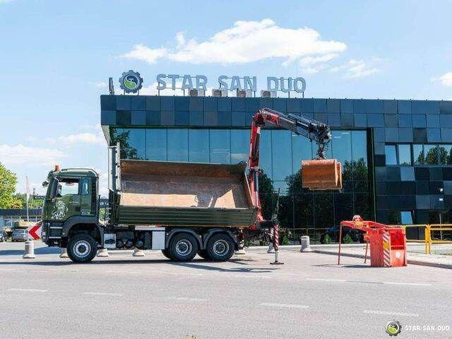 MAN TGS 35.480 PALFINGER PK 20002 HDS Grapple Tippe - Sklápač, Auto s hydraulickou rukou: obrázok 1 MAN TGS 35.480 PALFINGER PK 20002 HDS Grapple Tippe - Sklápač, Auto s hydraulickou rukou: obrázok 1