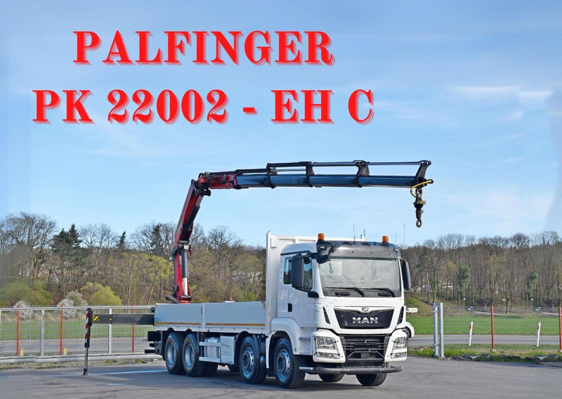 MAN TGS 35.500 - Valníkový/ Plošinový nákladný automobil, Auto s hydraulickou rukou: obrázok 1 MAN TGS 35.500 - Valníkový/ Plošinový nákladný automobil, Auto s hydraulickou rukou: obrázok 1