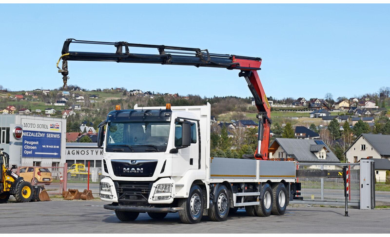 MAN TGS 35.500 - Valníkový/ Plošinový nákladný automobil, Auto s hydraulickou rukou: obrázok 2 MAN TGS 35.500 - Valníkový/ Plošinový nákladný automobil, Auto s hydraulickou rukou: obrázok 2