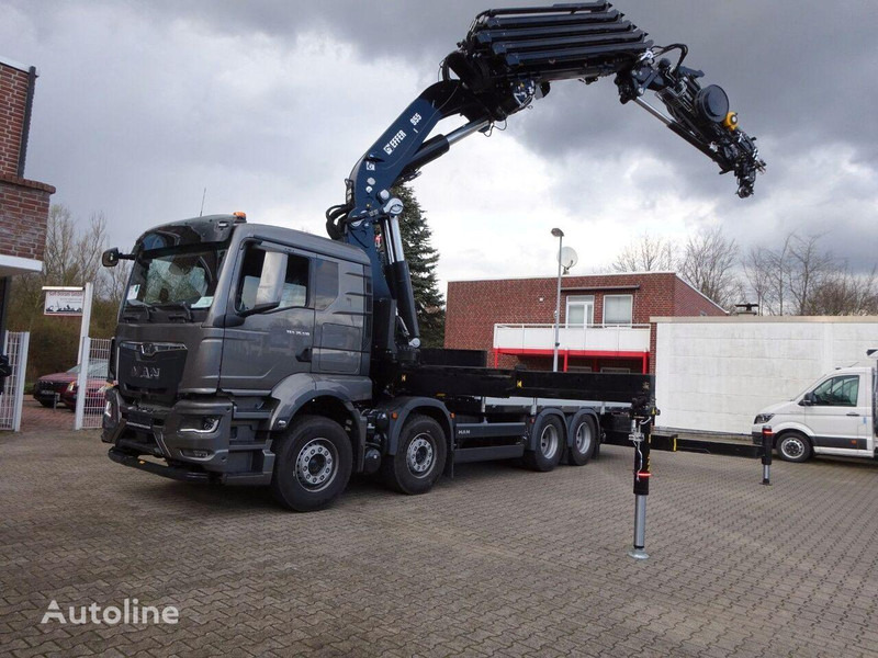 MAN TGS 35.510 - Valníkový/ Plošinový nákladný automobil, Auto s hydraulickou rukou: obrázok 1 MAN TGS 35.510 - Valníkový/ Plošinový nákladný automobil, Auto s hydraulickou rukou: obrázok 1