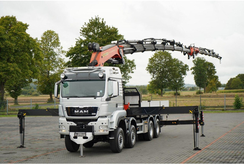 MAN TGS 41.480 - Valníkový/ Plošinový nákladný automobil, Auto s hydraulickou rukou: obrázok 2 MAN TGS 41.480 - Valníkový/ Plošinový nákladný automobil, Auto s hydraulickou rukou: obrázok 2