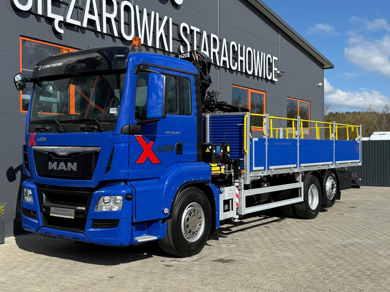 MAN TGS TGX 26.360 / E6 / 143tys km !!! skrzynia + żuraw HMF / manua - Valníkový/ Plošinový nákladný automobil, Auto s hydraulickou rukou: obrázok 4 MAN TGS TGX 26.360 / E6 / 143tys km !!! skrzynia + żuraw HMF / manua - Valníkový/ Plošinový nákladný automobil, Auto s hydraulickou rukou: obrázok 4