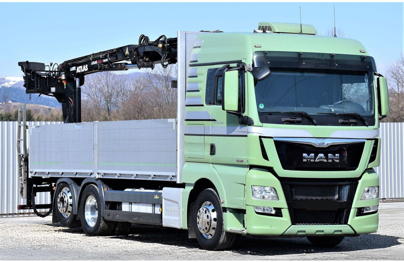 MAN TGX 26.440 Pritsche 6,60 m* ATLAS 125.2V-A12VB - Valníkový/ Plošinový nákladný automobil, Auto s hydraulickou rukou: obrázok 3 MAN TGX 26.440 Pritsche 6,60 m* ATLAS 125.2V-A12VB - Valníkový/ Plošinový nákladný automobil, Auto s hydraulickou rukou: obrázok 3