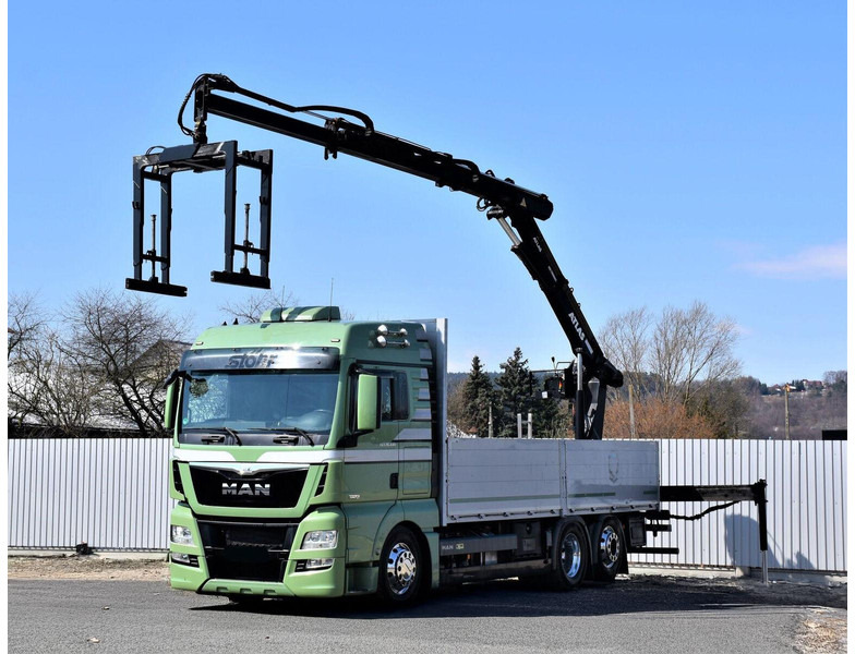 MAN TGX 26.440 Pritsche 6,60 m* ATLAS 125.2V-A12VB - Valníkový/ Plošinový nákladný automobil, Auto s hydraulickou rukou: obrázok 2 MAN TGX 26.440 Pritsche 6,60 m* ATLAS 125.2V-A12VB - Valníkový/ Plošinový nákladný automobil, Auto s hydraulickou rukou: obrázok 2